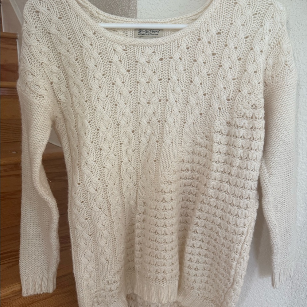Women's Cream Sweater